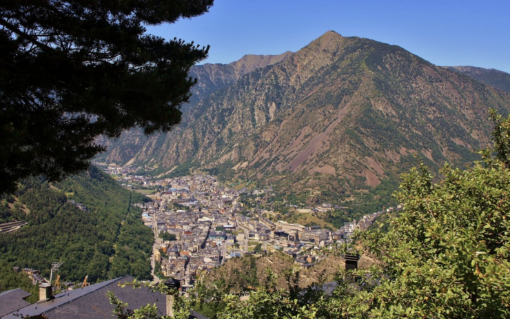 Una imatge d'Escaldes-Engordany.